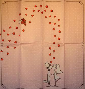 043 Wedding - 4 ply - Sniff Handkerchief